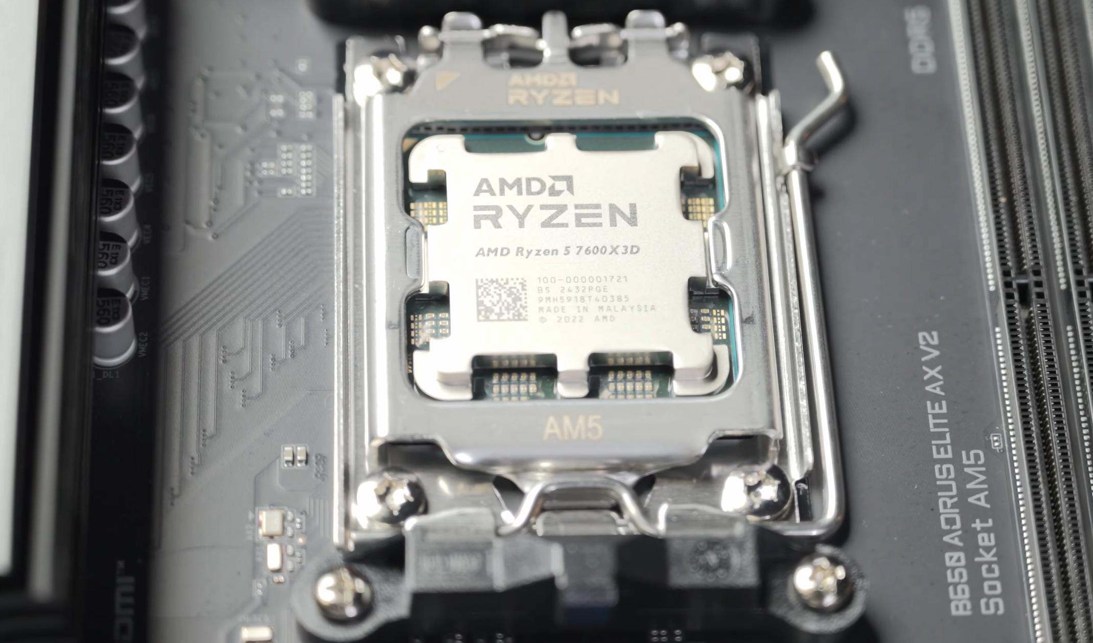 AMD Ryzen 5 7600X3D Now Available in Germany: Exclusive Distribution Model Expands